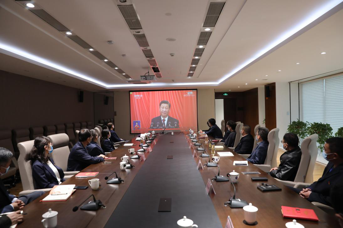 MG电子
组织收听收看党的二十大开幕盛况