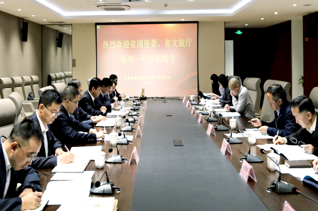 省国资委、省文旅厅调研组赴国旅公司开展“省域旅游产业发展”专项调研
