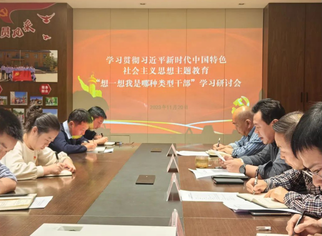 MG电子
及所属各单位扎实开展“想一想我是哪种类型干部”思想大讨论