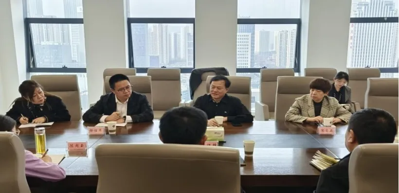 青海奥邦公司组织召开“沛西中学”项目座谈会