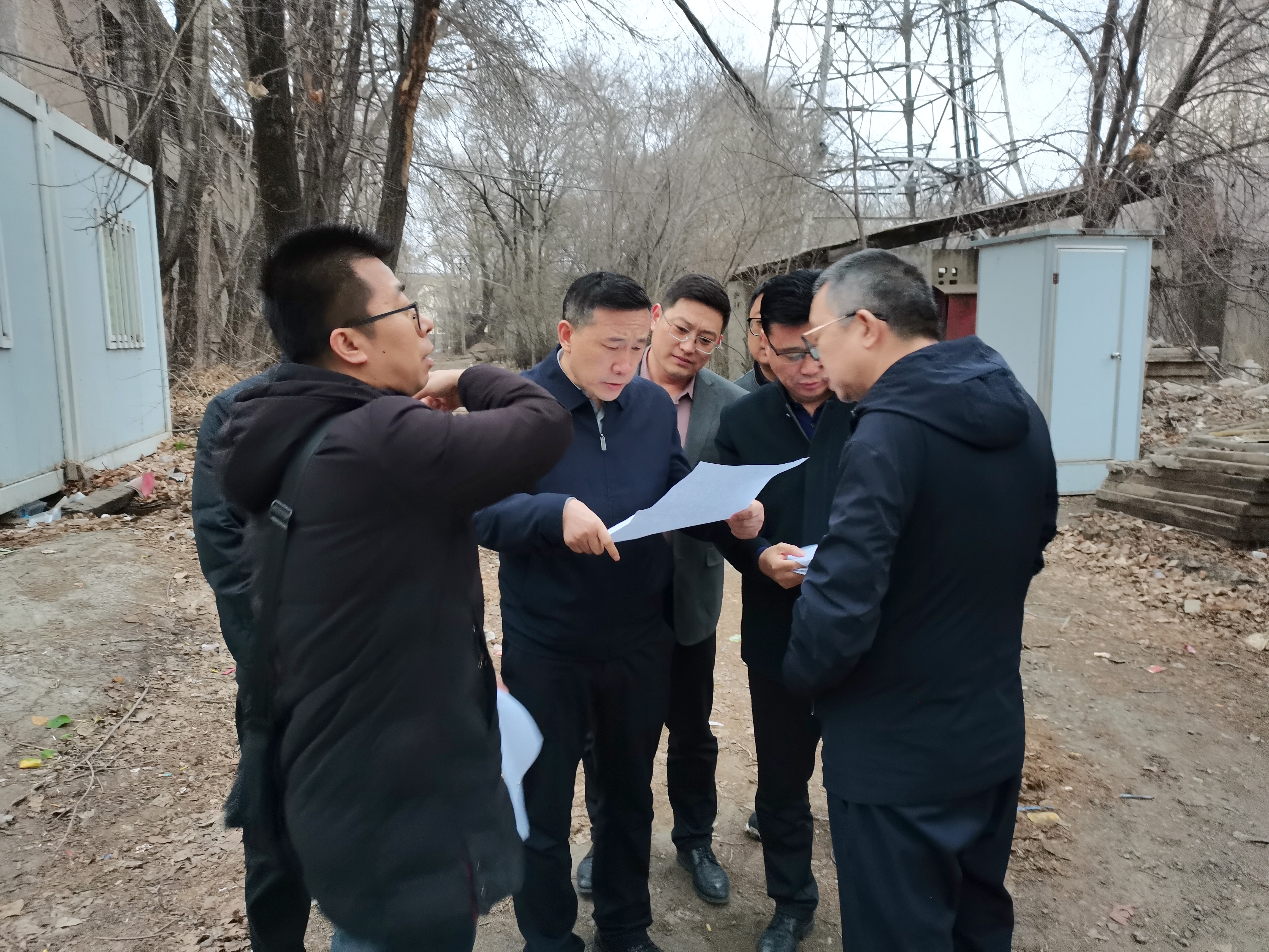 李兴财带队开展资产盘活调研